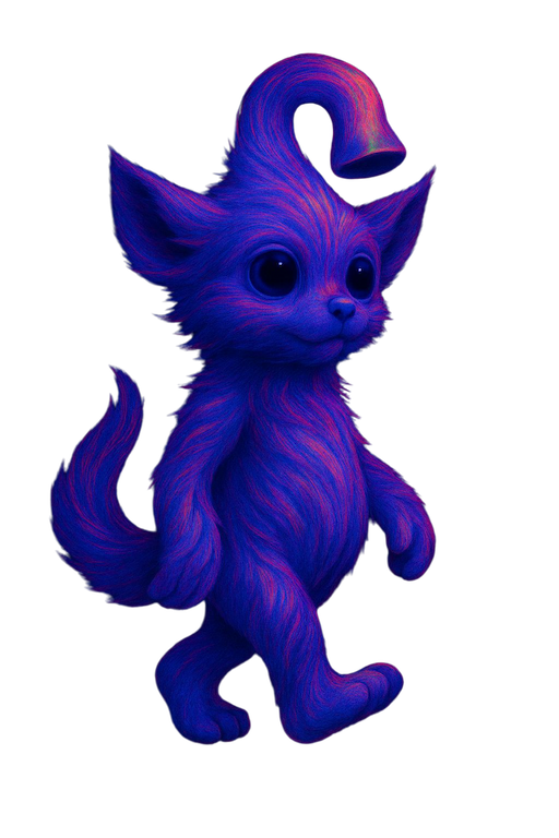 Shadowy figure surrounded by stars, standing motionless near a distorted doorway.